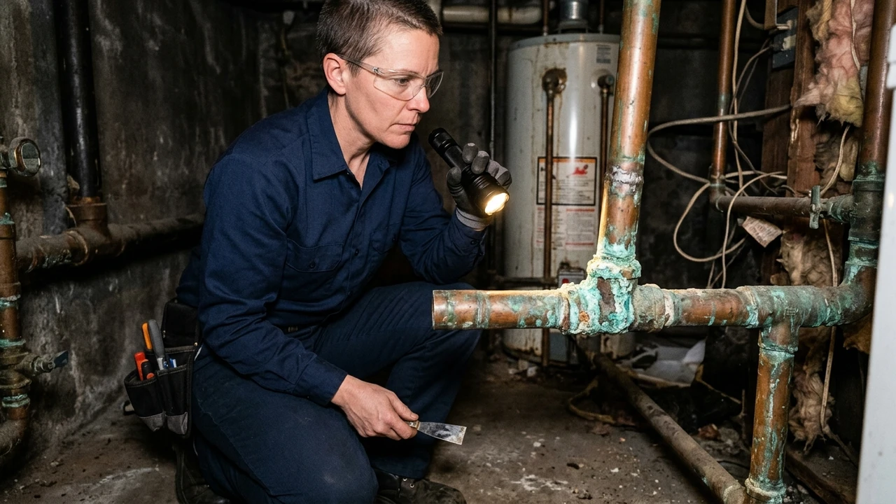 Photographic asset representing When Does a Water Line Need Repiping Instead of Local Repair?